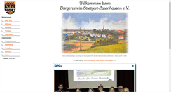 Desktop Screenshot of bv-zazenhausen.de